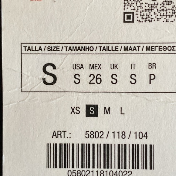 NWT. Zara Navy/Blue Striped Knit Short Dress. Size S. - Picture 7 of 9